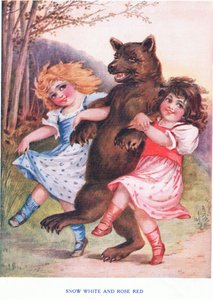 Branca de Neve e Rosa Vermelha, década de 1920