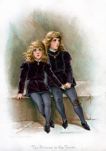 Os príncipes na torre, 1897.