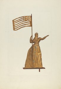 Cata-vento dourado de Frances Cohen