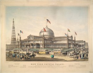 Palácio de Cristal de Nova York: Para a Exposição da Indústria de Todas as Nações. de Frances Flora Bond Palmer