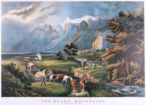 As montanhas rochosas, c1834-c1876