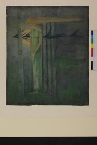 "Ill Omen", ou "Garota no East Wind com Ravens Passando a Lua" 1893