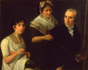 A família do pintor de Francesc Lacoma i Sans