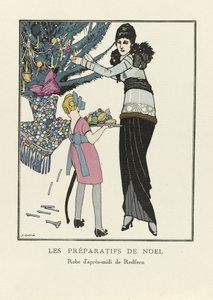 Preparações de Natal, pub. 1914 (estêncil)