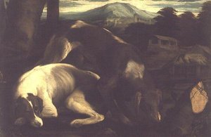 Dois Cães de Caça, c.1555