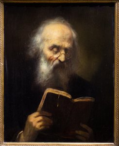 Ler com bísulas de Francesco (1611 69) Giovani