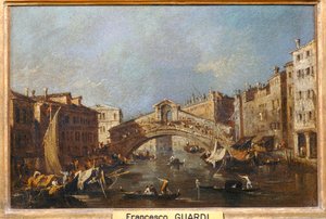 A Ponte de Rialto ...