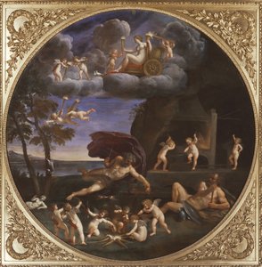 Elemento do Fogo, 1625-28 de Francesco Albani