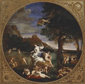 Elemento da Terra, 1625-28 de Francesco Albani
