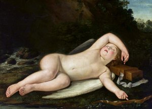 Eros adormecido de Francesco Albani