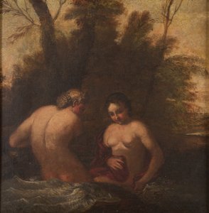 Zwei badende Nymphen de Francesco Albani