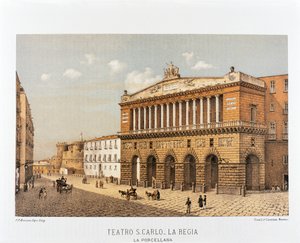 Itália, Nápoles, Teatro de San Carlo