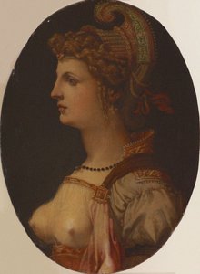 Retrato ideal de uma senhora Retrato de Vittoria Colonna.