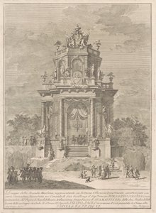 A Seconda Macchina para a China de 1782: um festival do campo à noite de Francesco Barbazza, after Giuseppe Palazzi