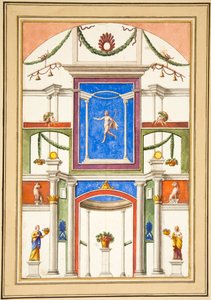 Holkham II. 13, folio do Album Ashby II (wc no papel) de Francesco Bartoli