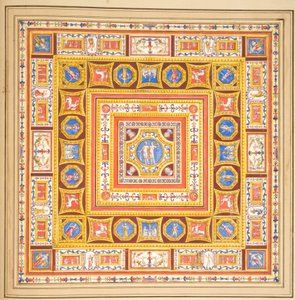 Holkham II. 23, fólio do álbum Ashby II (wc no papel) de Francesco Bartoli