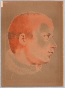 A cabeça de um jovem de Francesco Bartolozzi