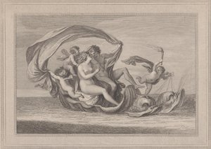 Acis e Galatea, 1787. de Francesco Bartolozzi