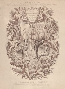 Anúncio para Memento, Exposição de Invenções, South Kensington, 1885, ca. 1885. de Francesco Bartolozzi
