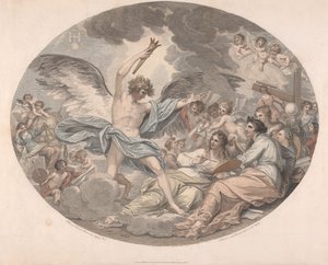 Apolo e as Musas de Francesco Bartolozzi