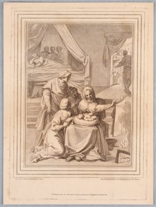 Nascimento de Pirro de Francesco Bartolozzi