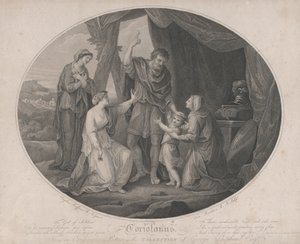 Coriolano: O Deus dos Soldados, para envergonhar o invulnerável... Shakespeare, Cori..., 3 de novembro de 1785.