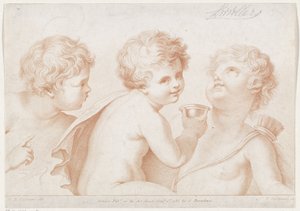 Três putti
Ciprianis rudimentos do desenho (título da série)
Ciprianis rudimentos do desenho (título da série)
