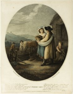Fevereiro de Francesco Bartolozzi
