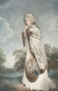 Miss Elizabeth Farren, Condessa de Derby, 1792., 1792. de Francesco Bartolozzi