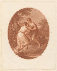 Paris und Oenone de Francesco Bartolozzi