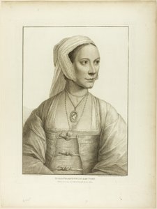 Retrato de uma mulher virada para a direita de Francesco Bartolozzi