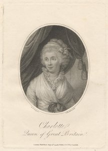 A rainha Carlota de Francesco Bartolozzi