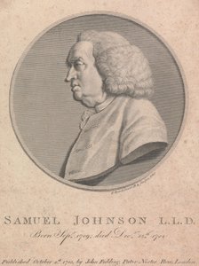 Samuel Johnson de Francesco Bartolozzi