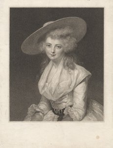 A Hon. Miss Bingham de Francesco Bartolozzi
