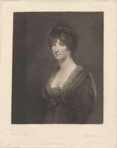 A Honorável Senhora Jane Dundas de Francesco Bartolozzi