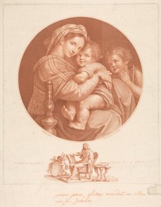 A Virgem de Francesco Bartolozzi