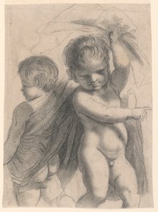Dois Putti de Francesco Bartolozzi