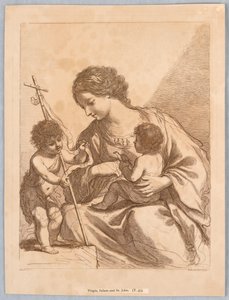 Virgem, Menino e São João de Francesco Bartolozzi
