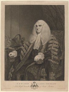 Eduardo, Lorde Thurlow de Francesco Bartolozzi after Sir Joshua Reynolds