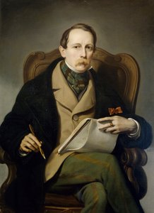 Auto-retrato, de Francis Coghetti (1802-1875)