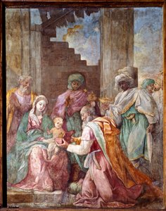 Adoração dos Reis Magos (fresco