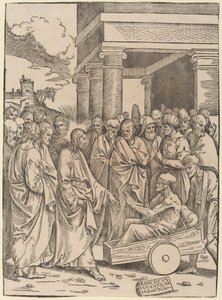 A Ressurreição de Lázaro de Francesco Denanto