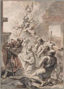 Adoração dos pastores de Francesco Fontebasso