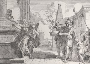 O Sacrifício de Polyxena, de Bacanais e Histórias, 1744., 1744.
