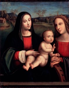 Virgem e Criança, século XV ou início do século XVI