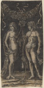 Hércules e Deianira de Francesco Francia or Peregrino da Cesena