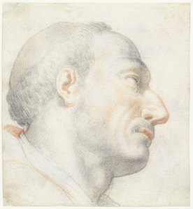 A cabeça de San Carlo Borromeo de Francesco Furini (attributed to)