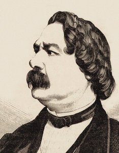 Retrato do compositor Enrico Petrella 1813-1877, ca 1855.