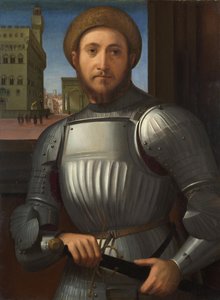 Retrato de um homem de armadura, c. 1510