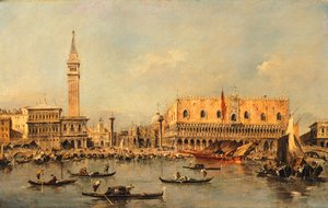 Palácio Ducale em Veneza, por Francesco Guardi (1712-1793)